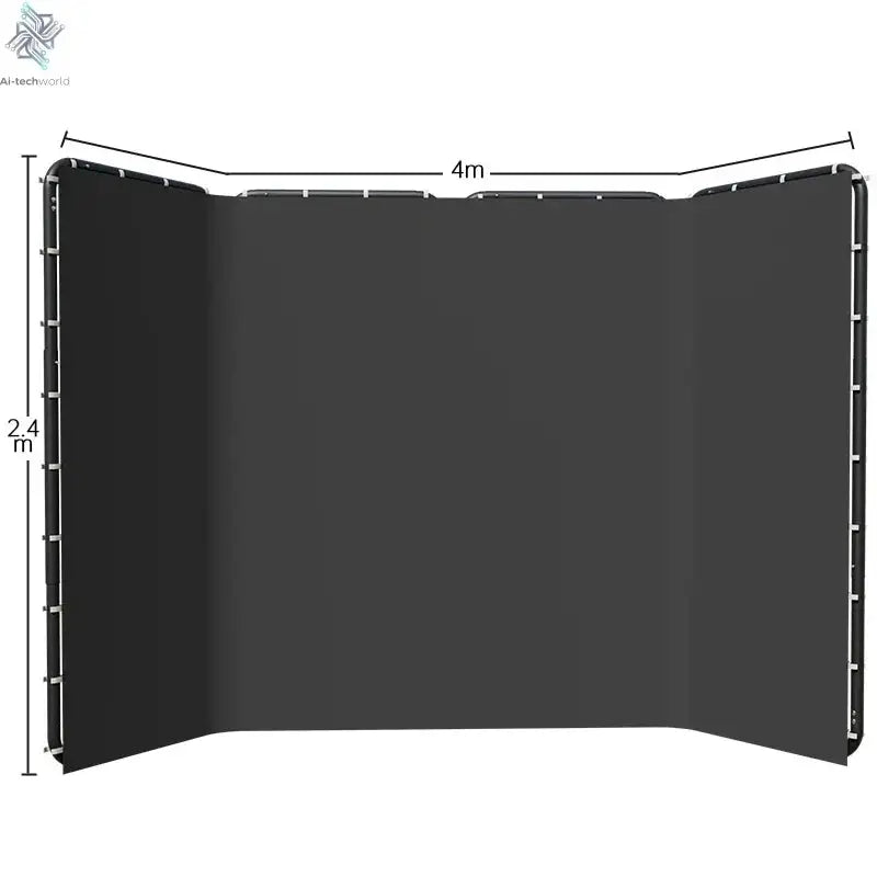 Photography Photo Studio Softbox Lighting Kit With 2.6x3M Background Frame 3pcs Backdrops Tripod Stand Reflector Board 4Umbrella Ai-TechWorld 