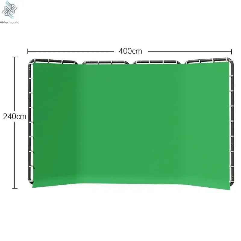 Photography Photo Studio Softbox Lighting Kit With 2.6x3M Background Frame 3pcs Backdrops Tripod Stand Reflector Board 4Umbrella Ai-TechWorld 