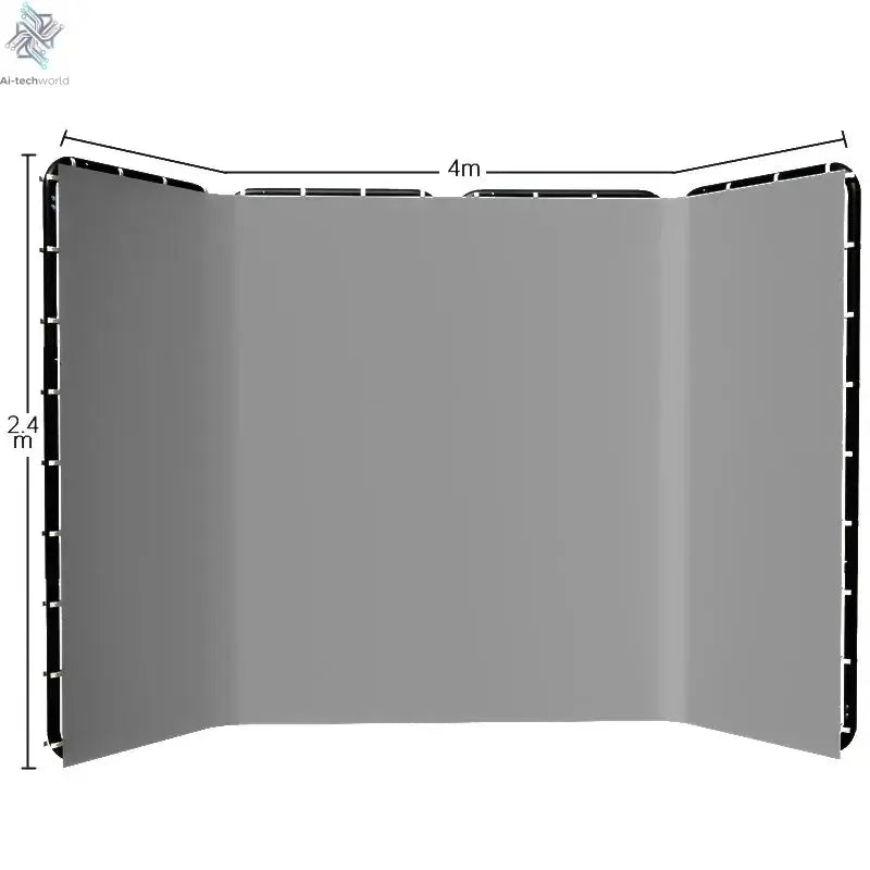 Photography Photo Studio Softbox Lighting Kit With 2.6x3M Background Frame 3pcs Backdrops Tripod Stand Reflector Board 4Umbrella Ai-TechWorld 