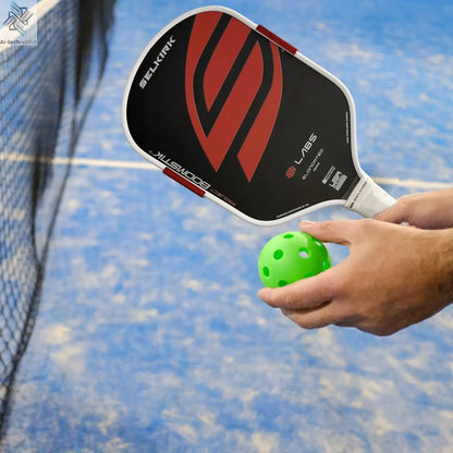 Pickleball Paddle Nonslip Elongated Handle Ergonomic Portable Versatile Professional Racquet for Indoor Outdoor Practicing Ai-TechWorld 