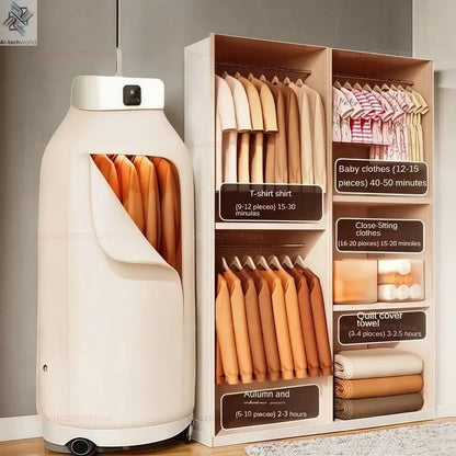 Portable Home Multifunctional Dryer Foldable Travel Clothing Dryer 600W Quick Drying Dryer Sterilization And Removal Of Mites - Ai - TechWorld