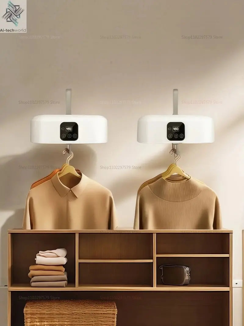 Portable Home Multifunctional Dryer Foldable Travel Clothing Dryer 600W Quick Drying Dryer Sterilization And Removal Of Mites - Ai - TechWorld