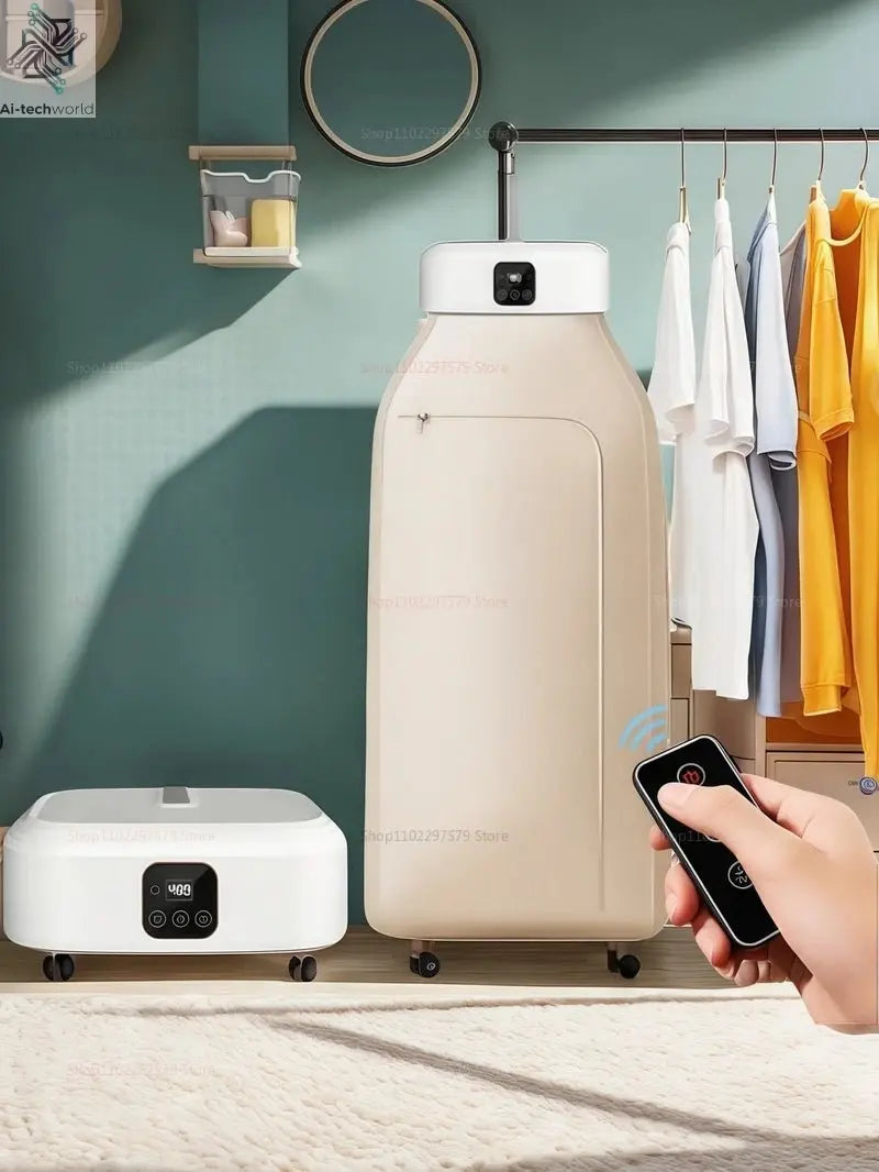 Portable Home Multifunctional Dryer Foldable Travel Clothing Dryer 600W Quick Drying Dryer Sterilization And Removal Of Mites - Ai - TechWorld