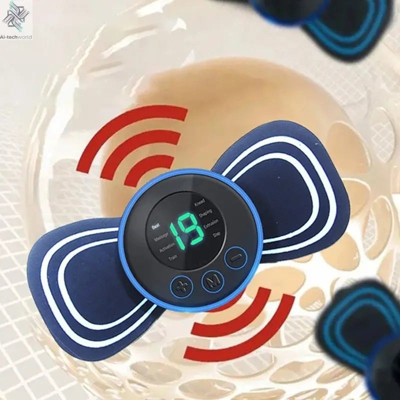 Portable Massage Foot Pad Massage Patch Massage Pen Cervical Neck and Back Full Body Massage Combination Set - Ai - TechWorld