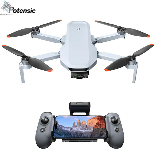 Potensic ATOM 2 Camera Drone, 4K HDR Video, 8K Photo, 3-Axis Gimbal,Under 249g, Vertical Shooting,10-KM, AI Night Shot, AI Track Ai-TechWorld 