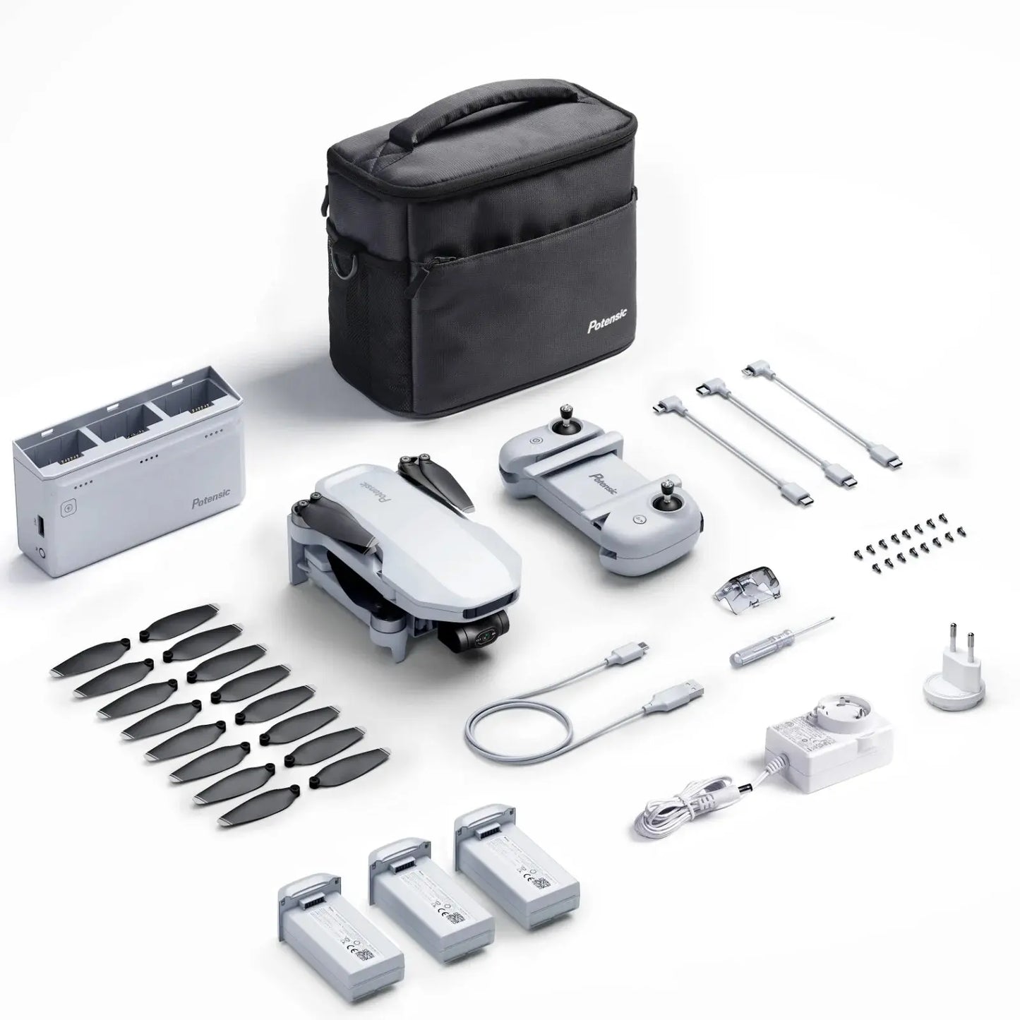 Potensic C0 Mini Drone: 3-Axis Gimbal, 4K Camera - Professional RC Quadcopter Ai-TechWorld