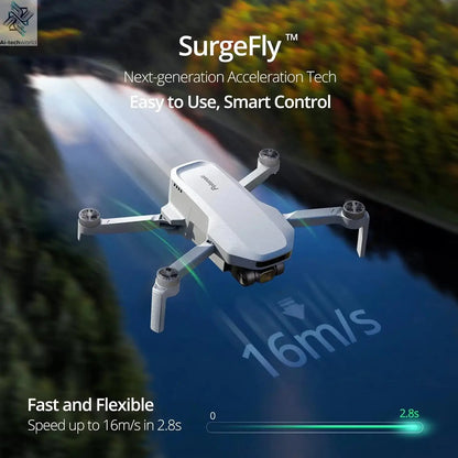 Potensic Drones Under 249g GPS Auto Return Single Axis Gimbal EIS Professional Drone Max 4-KM Waypoint Flight Follow Me-ATOM SE Ai-TechWorld 