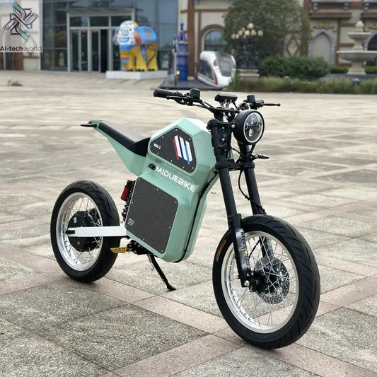 Powerful QS205v3 10000W 72V 100KMH 62MPH Fatbike Electric Road Bike Adults Fat Tire Fardriver 72V150A Controller E Motorcycle Ai-TechWorld 