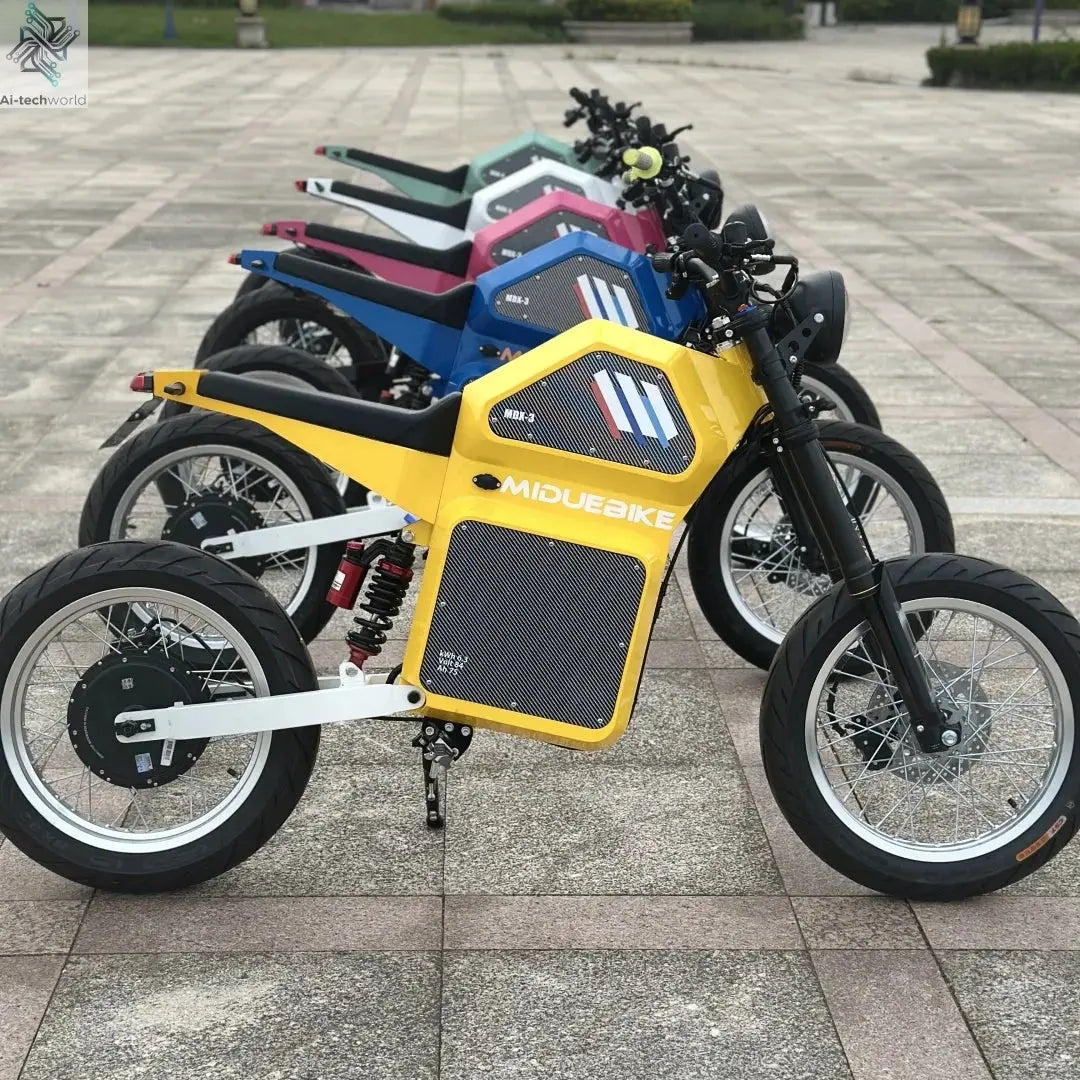 Powerful QS205v3 10000W 72V 100KMH 62MPH Fatbike Electric Road Bike Adults Fat Tire Fardriver 72V150A Controller E Motorcycle Ai-TechWorld 