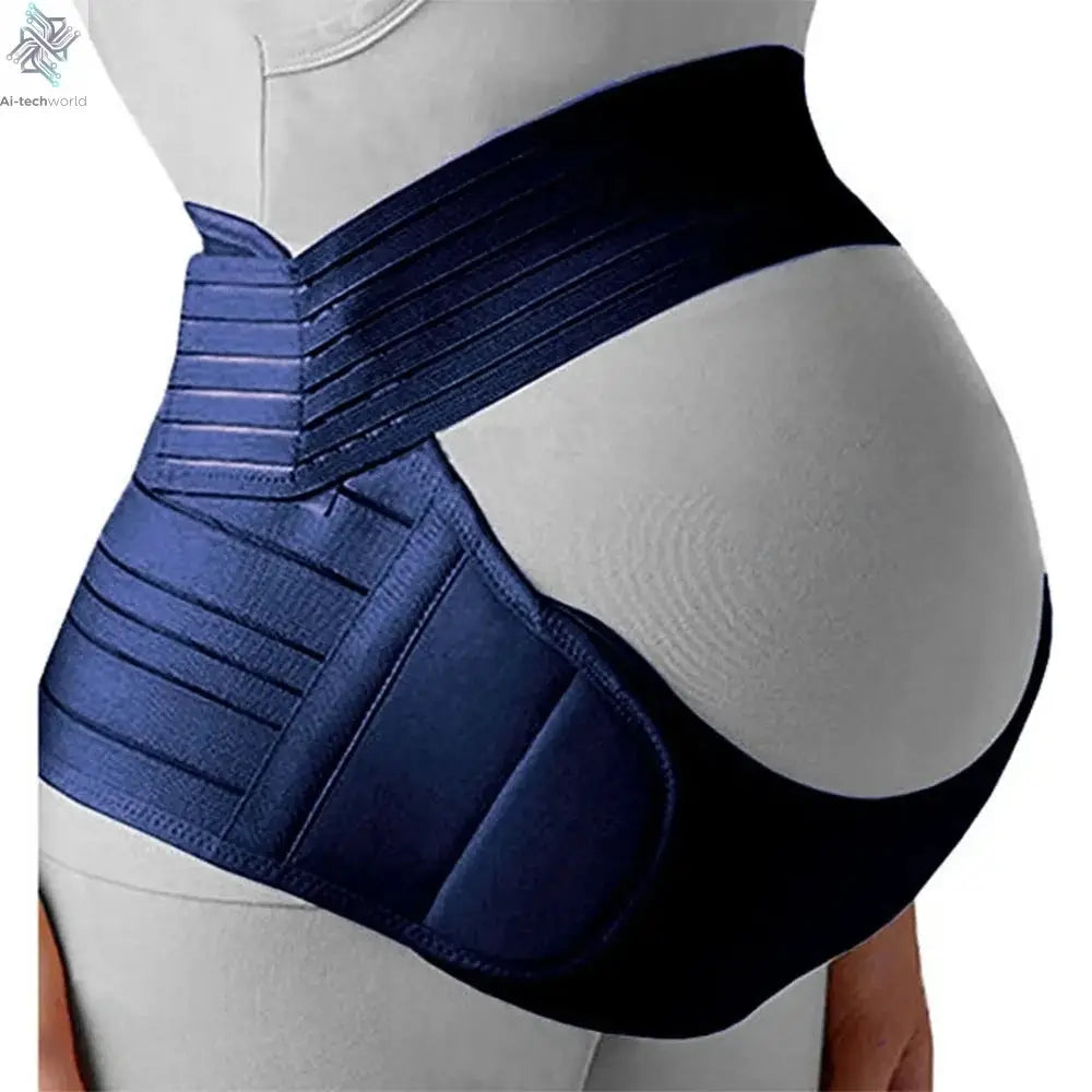 Pregnant Women Support Belly Band Back Clothes Belt Adjustable Waist Care Maternity Abdomen Brace Protector Pregnancy Ai-TechWorld 