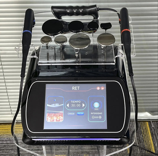 Professional 448K Physical Therapy CET RET RF Radiofrequency Indiba 448khz Physical Therapy CET RET RF CET RETMachine - Ai - TechWorld