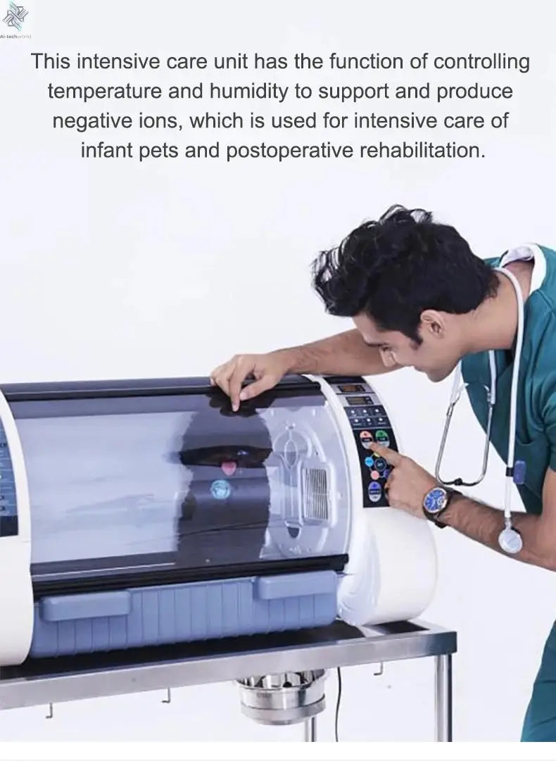 Professional Auto Adjustable Clinic Care  Hyperbaric Oxygen Chamber Animal Health Incubator with CE Ai-TechWorld 