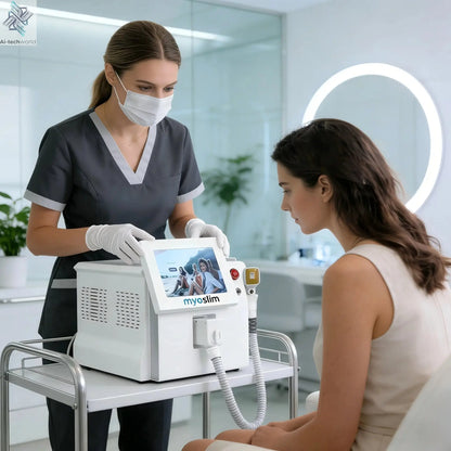 Professional Ice Titanium 808nm Diode Laser Hair Removal Machine with Triple Wavelengths for Painless Permanent Depilation Ai-TechWorld 