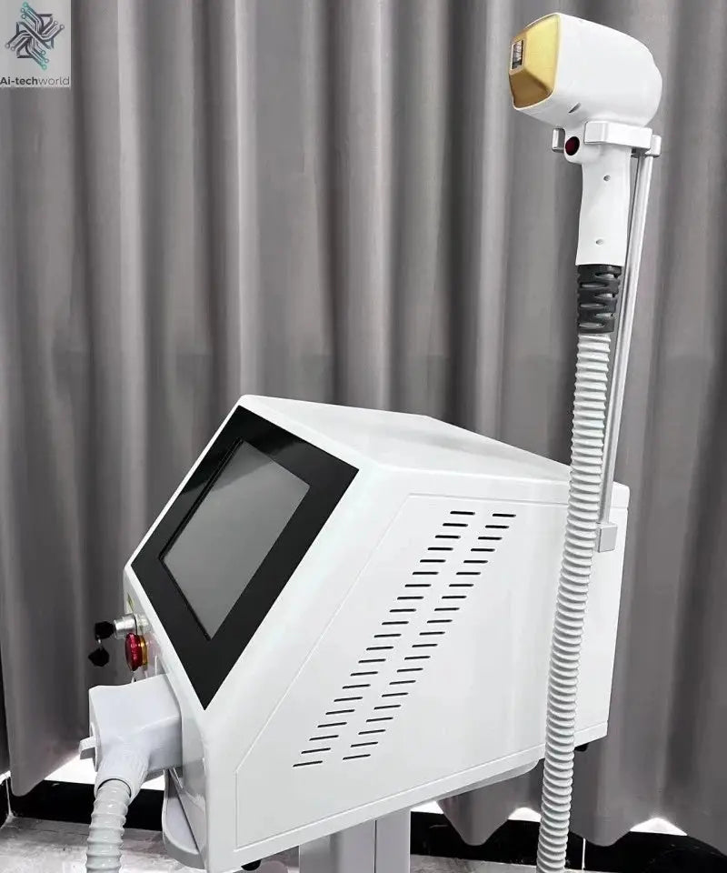 Professional Ice Titanium 808nm Diode Laser Hair Removal Machine with Triple Wavelengths for Painless Permanent Depilation Ai-TechWorld 