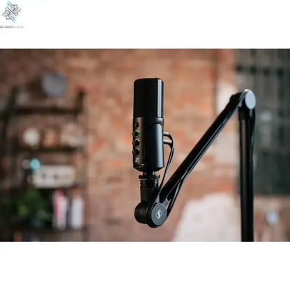 Professional Profile USB Microphone Streaming Set with Boom Arm, 3 m USB-C Cable & Mic Pouch Ai-TechWorld