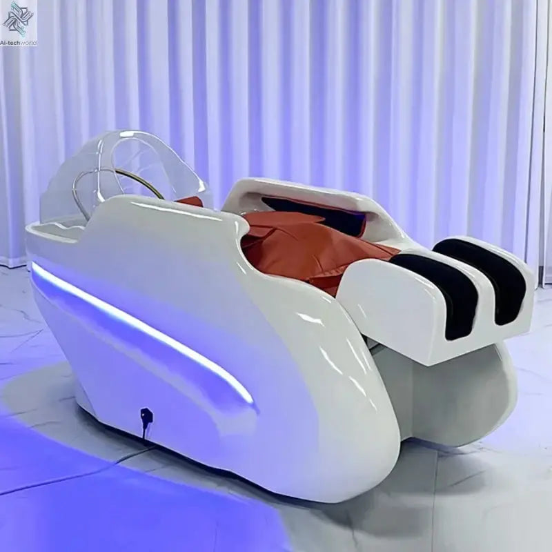 Professional Shampoo Chair Wash Hair Salon Head Spa Bed Shampoo Chair Stylist Luxury Electronic Massage Full Cadeiras Furniture Ai-TechWorld 