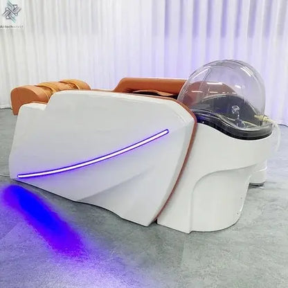 Professional Shampoo Chair Wash Hair Salon Head Spa Bed Shampoo Chair Stylist Luxury Electronic Massage Full Cadeiras Furniture Ai-TechWorld 