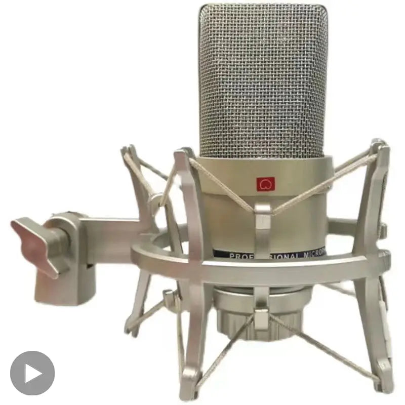 Professional Studio Condenser Microphone PC Computer Laptop Mic Singing Karaoke Streaming Wired Pro Microphn Mike Sound Mikrofon Ai-TechWorld 