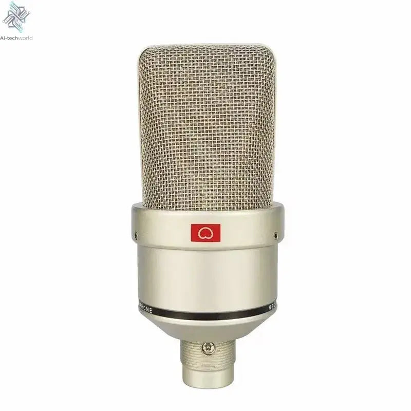 Professional Studio Condenser Microphone PC Computer Laptop Mic Singing Karaoke Streaming Wired Pro Microphn Mike Sound Mikrofon Ai-TechWorld 