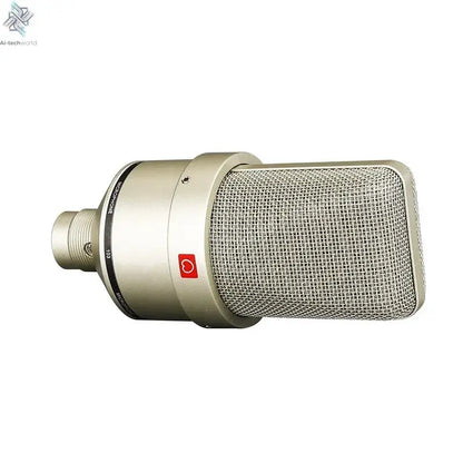 Professional Studio Condenser Microphone PC Computer Laptop Mic Singing Karaoke Streaming Wired Pro Microphn Mike Sound Mikrofon Ai-TechWorld 