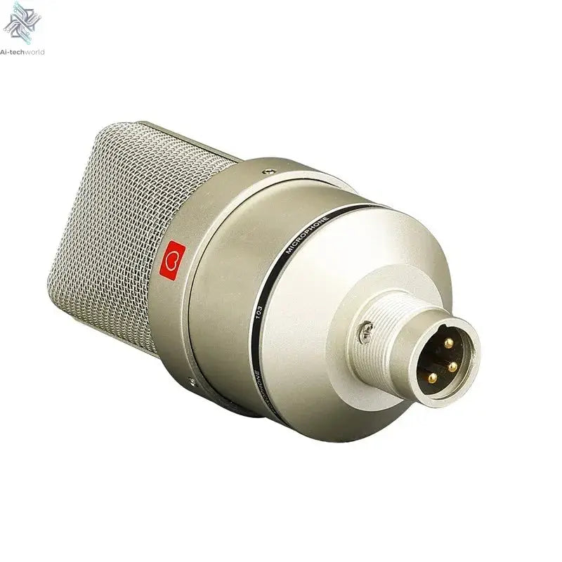 Professional Studio Condenser Microphone PC Computer Laptop Mic Singing Karaoke Streaming Wired Pro Microphn Mike Sound Mikrofon Ai-TechWorld 