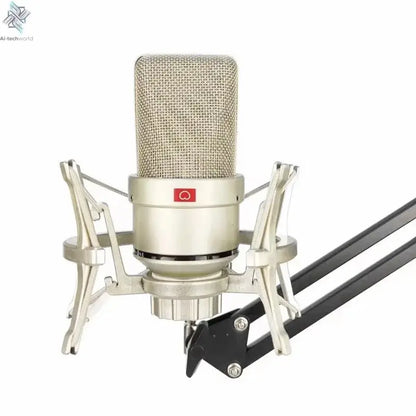 Professional Studio Condenser Microphone PC Computer Laptop Mic Singing Karaoke Streaming Wired Pro Microphn Mike Sound Mikrofon Ai-TechWorld 