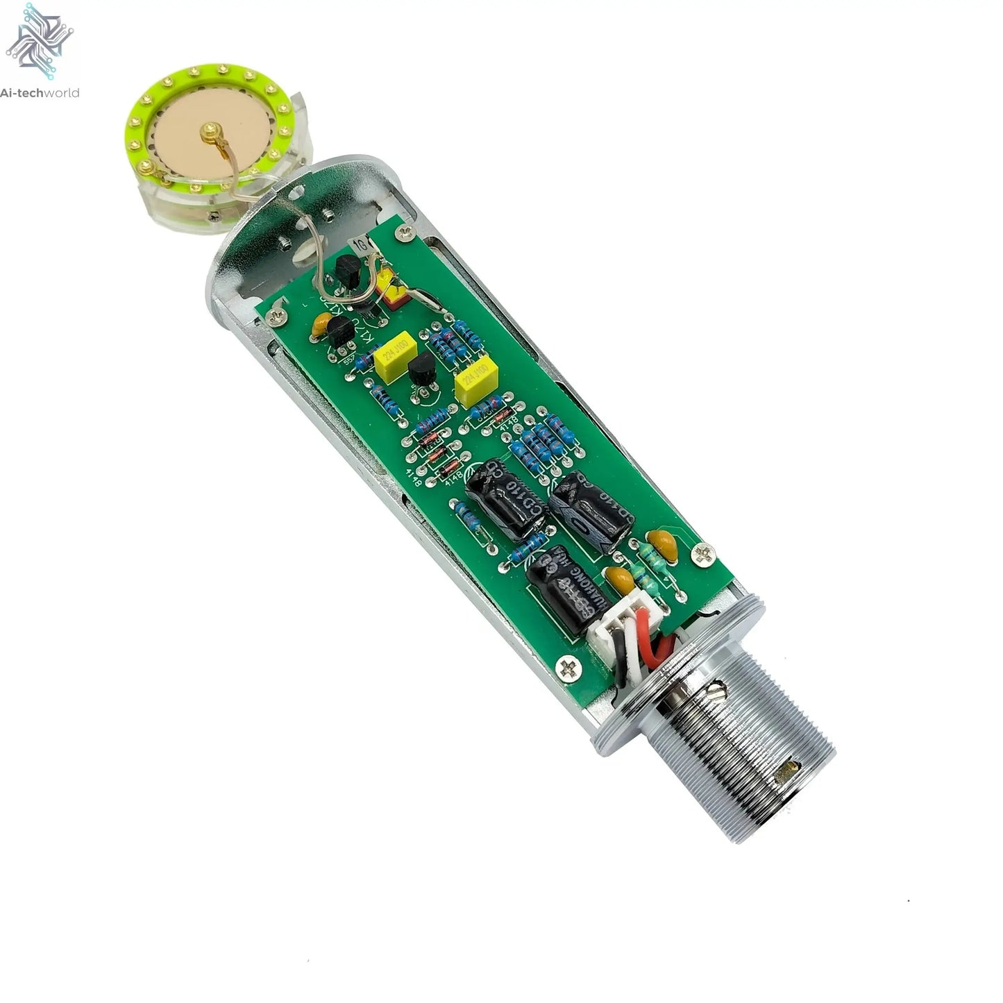 Professional Studio Condenser Microphone PC Computer Laptop Mic Singing Karaoke Streaming Wired Pro Microphn Mike Sound Mikrofon Ai-TechWorld 
