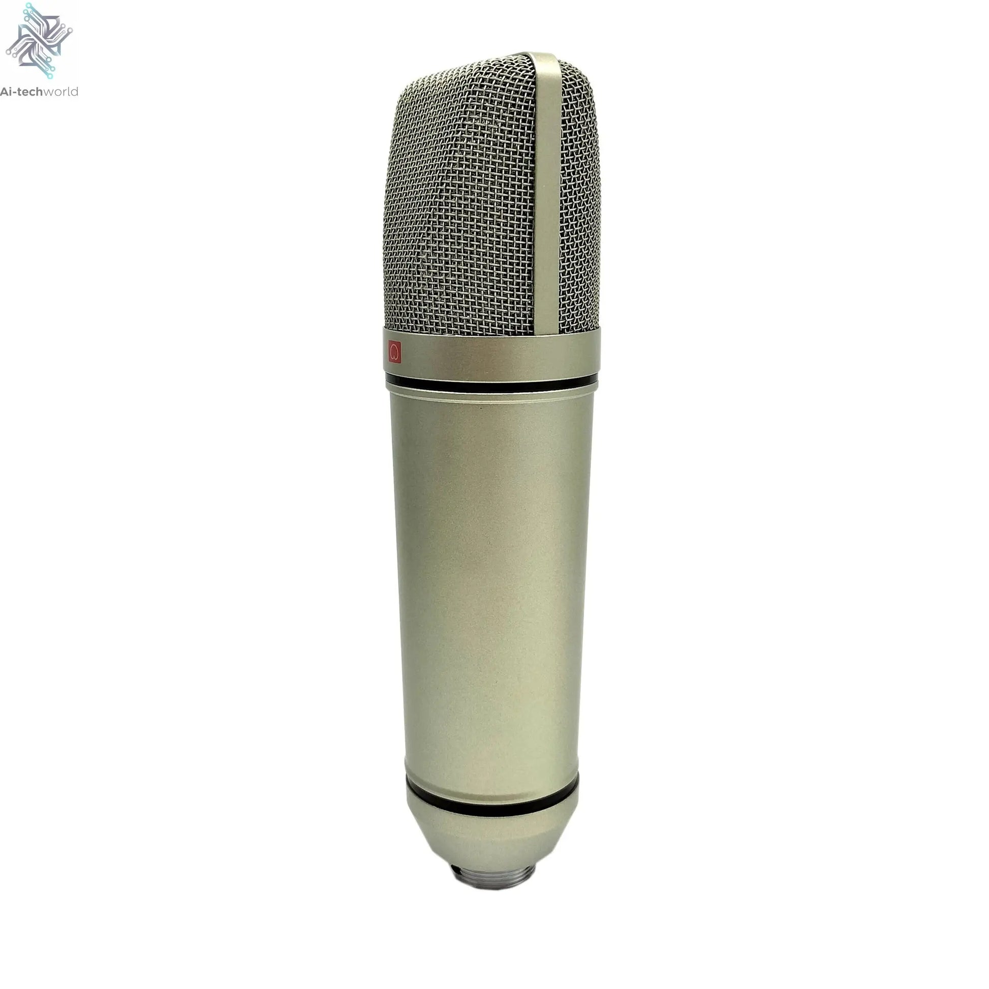Professional Studio Condenser Microphone PC Computer Laptop Mic Singing Karaoke Streaming Wired Pro Microphn Mike Sound Mikrofon Ai-TechWorld 
