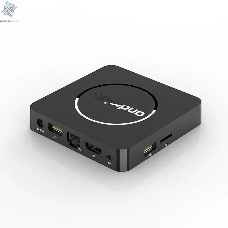 Q10 Android14 8K HDR10+ Smart TV Box Allwinner H313 128G Dual Wifi BT5.0 Set Top Box Media Player with Google Voice Assistant Ai-TechWorld 