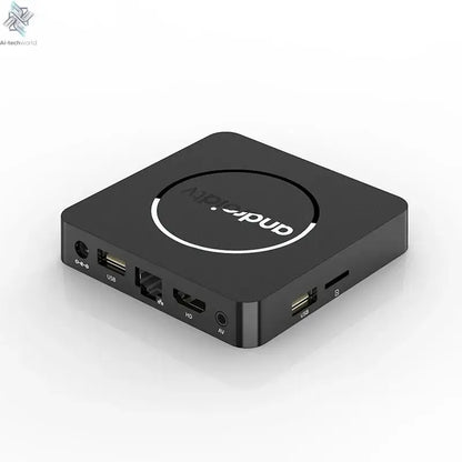 Q10 Android14 8K HDR10+ Smart TV Box Allwinner H313 128G Dual Wifi BT5.0 Set Top Box Media Player with Google Voice Assistant Ai-TechWorld 