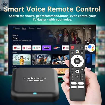 Q18 8K RK3518 Smart TV Box Android 16 Google Assistant BT6.0 Ram 4GB 8GB Rom 64GB 128GB 256GB Wifi 5G Media Player Set Top Box Ai-TechWorld 