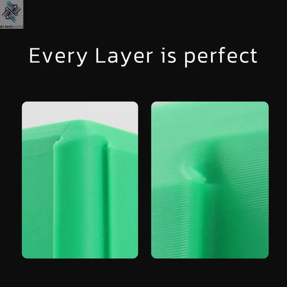 QIDI Plus 4 3D Printer, 600mm/s High-Speed 3D Printer withFull-auto Calibrati, Independent Dual Z-axis Motors, 55℃ Chamber Heat Ai-TechWorld