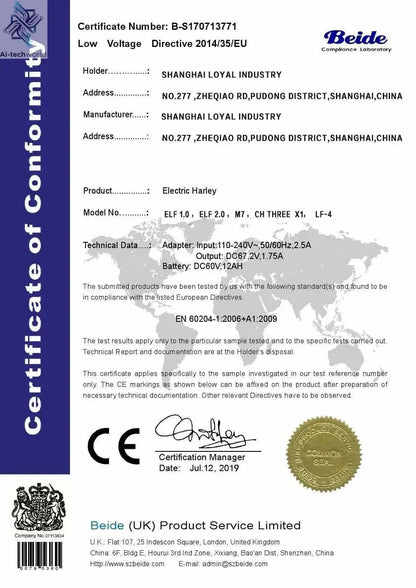 Qiaozhi Newest Design Big Two Wheels Fat Tyre Citycoco 1500W Max Disc Brake Electric Scooters Steel Frame Ai-TechWorld 