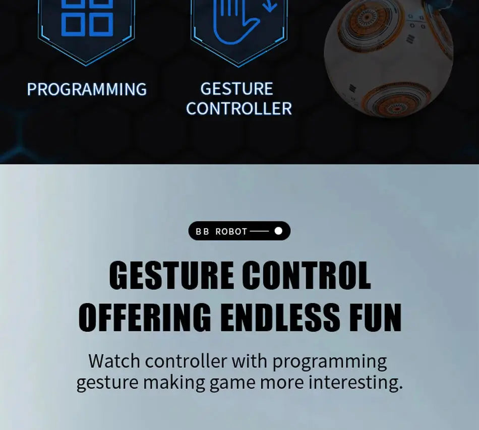 RC Robot 2.4G Radio Remote Control With Sound Watch Gesture Induction Sensor Intelligent Robot Car Model Kid Electronic Toy Gift Ai-TechWorld 