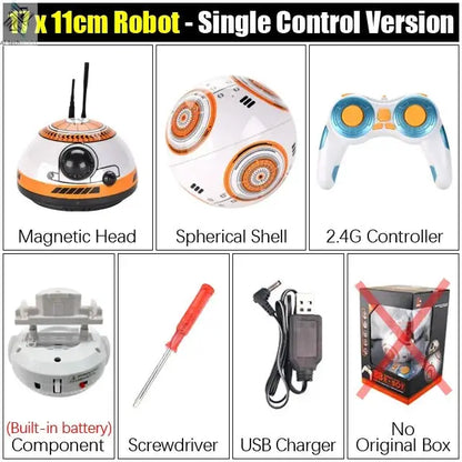 RC Robot 2.4G Radio Remote Control With Sound Watch Gesture Induction Sensor Intelligent Robot Car Model Kid Electronic Toy Gift Ai-TechWorld 