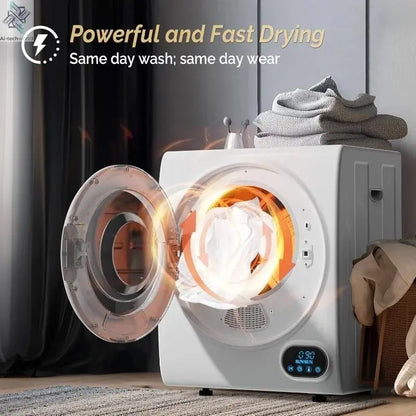 ROVSUN Portable Clothes Dryer, 110V 850W High End Front Load Laundry Tumble Dryer, 1.5 cu.ft Electric Dryer Ai-TechWorld
