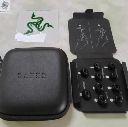 Razer Moray Ergonomic In-ear Monitor for All-day Streaming Hybrid Dual-driver Acoustic Design Superior Passive Noise Isolation Ai-TechWorld 