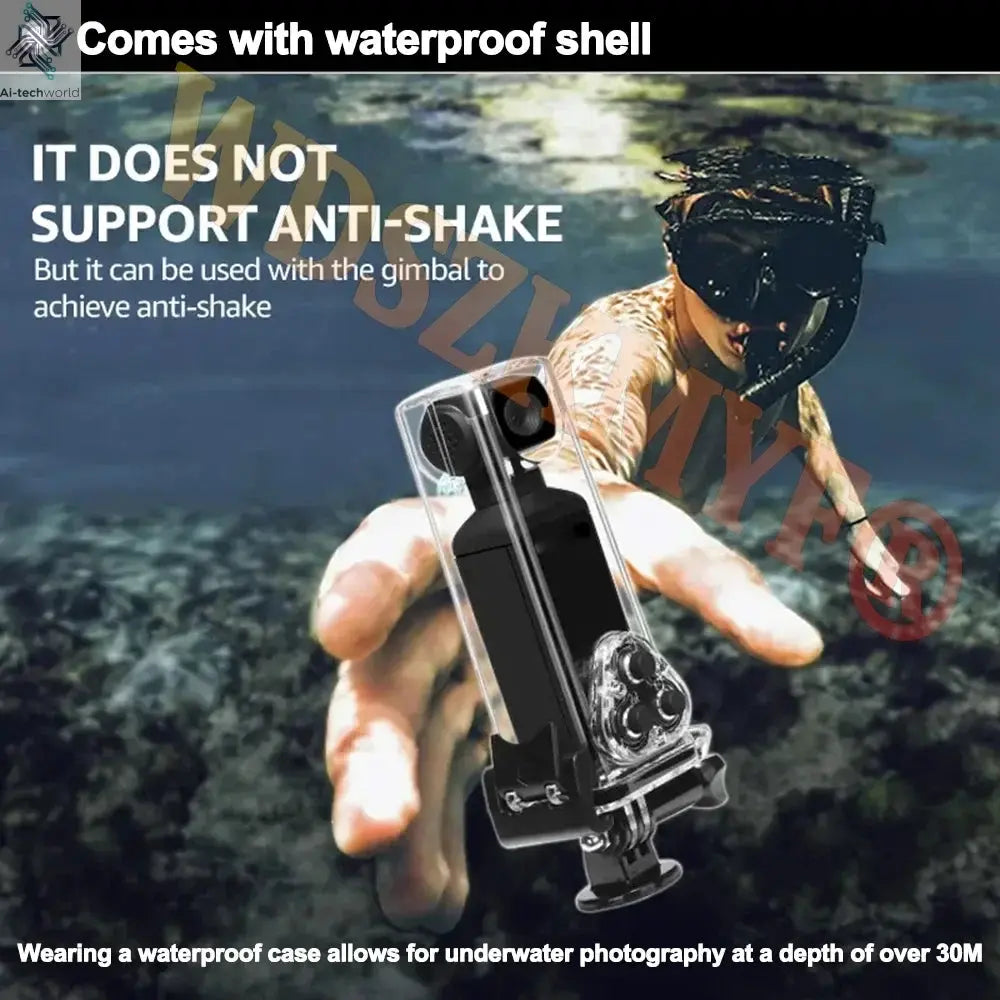 Real 5K/4K Mini Camera Pocket WIFI Outdoor DV 270°Rotatable Bodycam with Waterproof Case Sports Action Portable Recorder Ai-TechWorld 