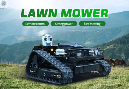 Remote Control Lawn Mower Crawler 7.5HP Tracked Radio Controlled - Ai-TechWorld