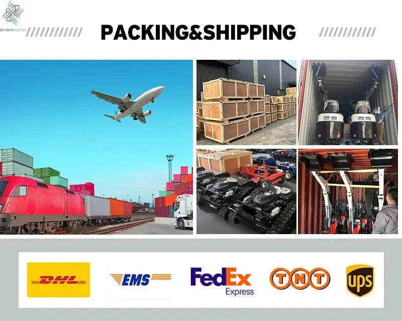 Remote Control Lawn Mower Crawler 7.5HP Tracked Radio Controlled - Ai-TechWorld