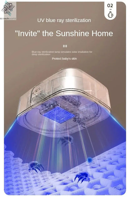 Remote Control Multifunctional Dryer Electric Clothes Home Cabinet Floor Machine Laundry Dryers Warm Air Dryer With Timing Home - Ai - TechWorld