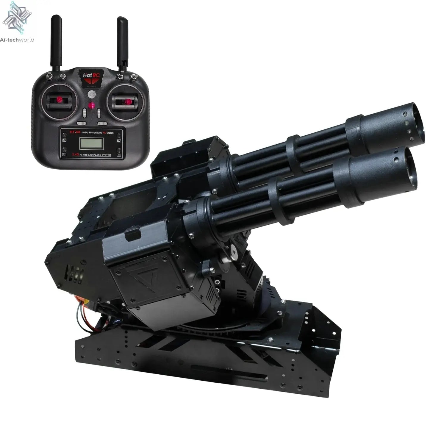 Remote Control Nitrate Ring Turret 1/14 Electric RC Truck Suitable for Model Toys Adult Remote Control Car Accessories Toys Ai-TechWorld 