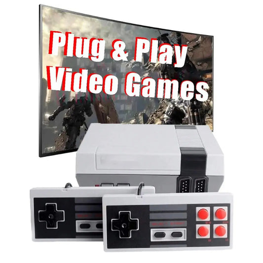 Retro Game Console, Mini Video Game System, Built-in 620 Classic Games, Plug-and-Play TV Game Console with AV Output Port Ai-TechWorld 