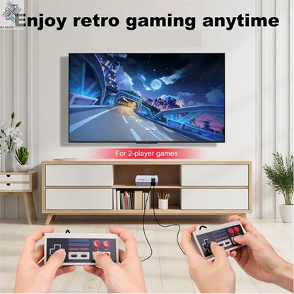 Retro Game Console, Mini Video Game System, Built-in 620 Classic Games, Plug-and-Play TV Game Console with AV Output Port Ai-TechWorld 