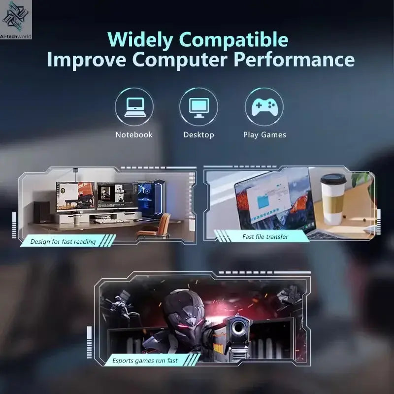 Retro X4 Gaming Console 8G RAM 2T Loaded 70000+ Games for Wii PS2 DC PSP GAMECUBE Plug-and-Play On TV Windows 11 Children's Gift Ai-TechWorld 