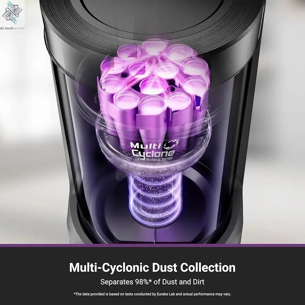 Robot Vacuum Cleaner Self Emptying Station Suction Power LiDAR Navigation Ai-TechWorld 