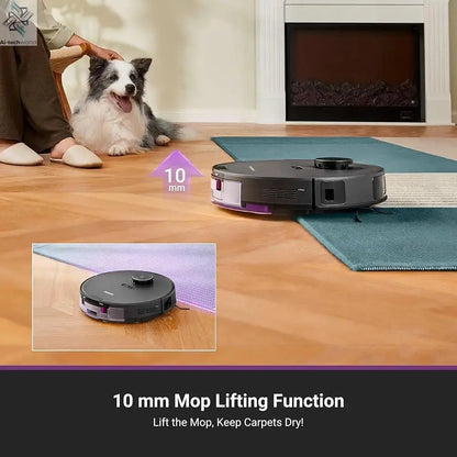 Robot Vacuum Cleaner Self Emptying Station Suction Power LiDAR Navigation Ai-TechWorld 