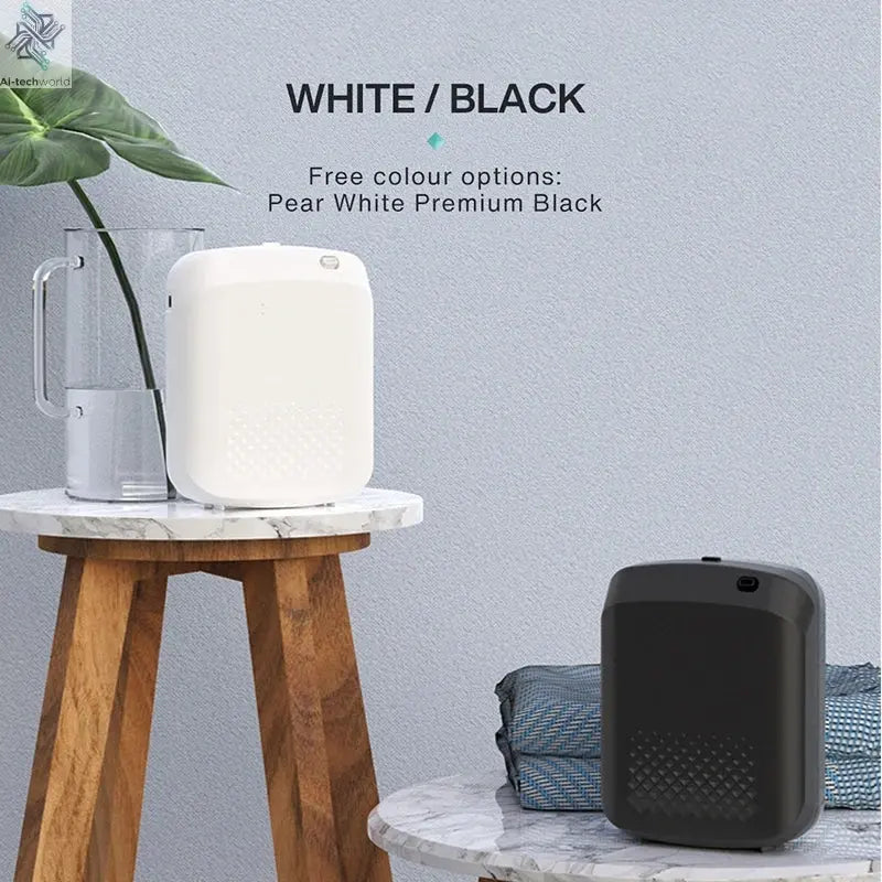 Room Fragrance Diffuser Wall Mounted Hotel Air Freshener Bluetooth Essential Oils Diffuser Built-in Fan Electric Smell For Home Ai-TechWorld 