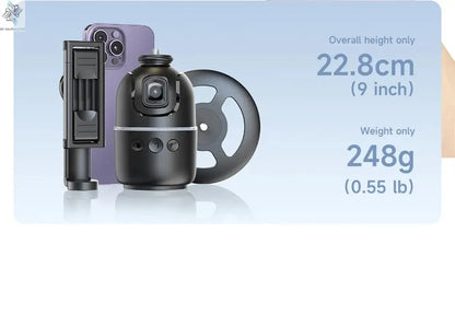 Roreta 2024 AI Smart Gimbal 360° Auto Face Tracking Gimbal All-in-one Rotation For Smartphone video Vlog Stabilizer Phone Holder Ai-TechWorld 