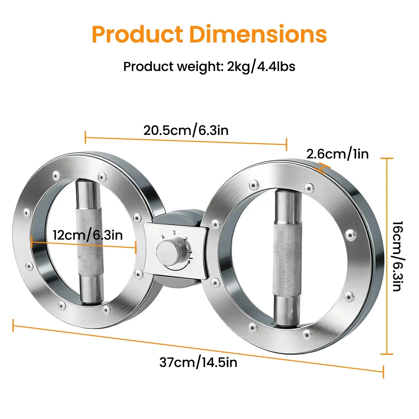 Rotator Machine Multifunctional Grip Strength Trainer 8 to 15 Pounds Adjustable Forearm Exerciser - Ai-TechWorld